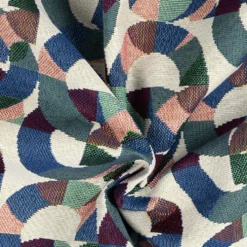 Jacquard m/ cirkler Ultra marine