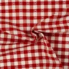 Jacquard m/ hjerter Rød