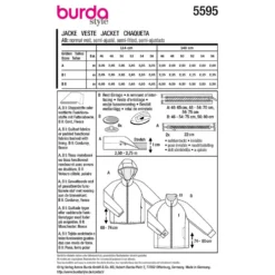 Jakke Burda Herre str. 46-56