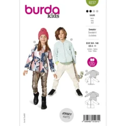 Jakke Burda kids 9237 str. 104-146