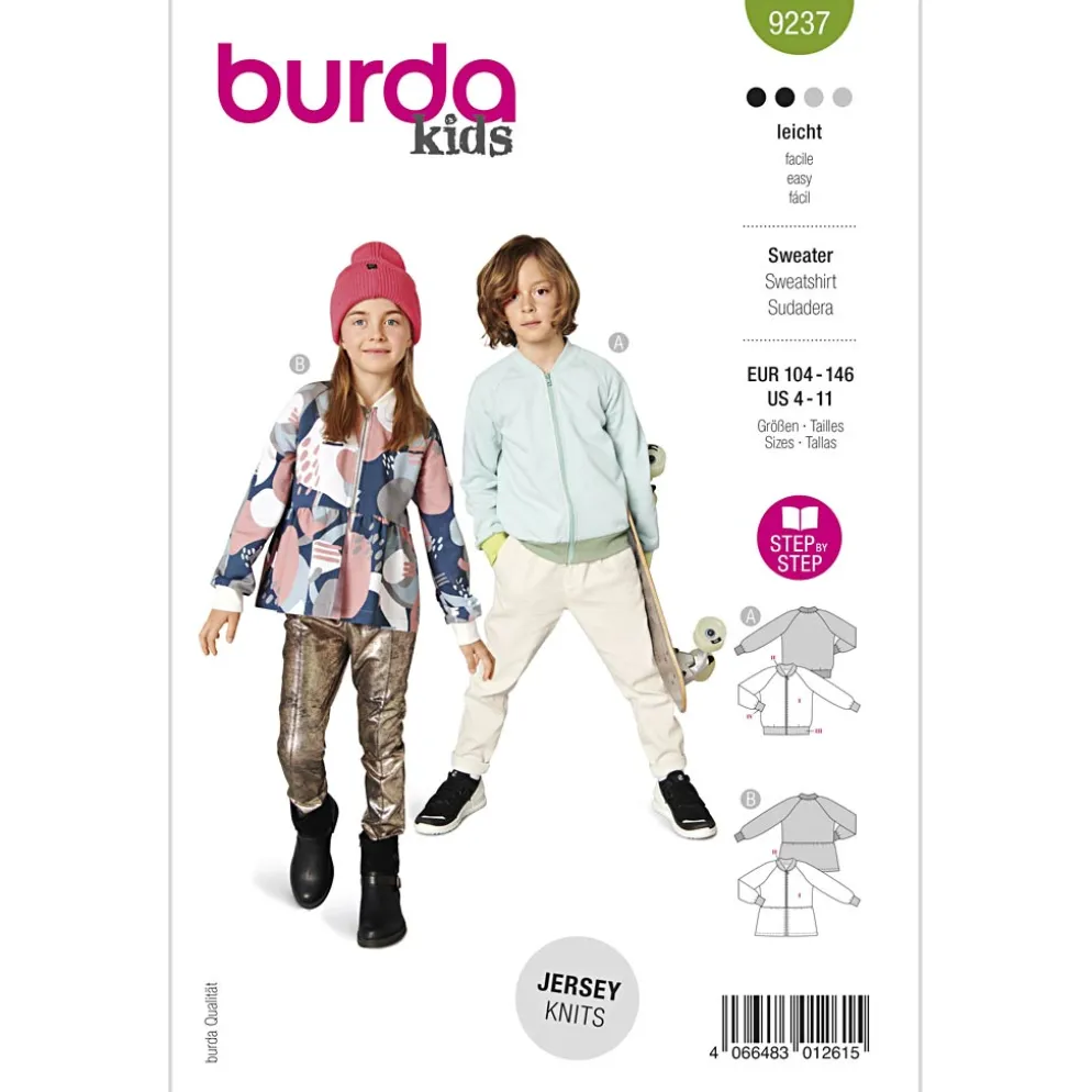 Jakke Burda kids 9237 str. 104-146