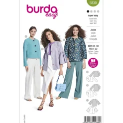 Jakke Burda 5830 str. 34-48