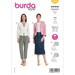 Jakke Burda 5897 str. 34-44