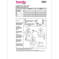 Jakke Burda 5923 str. 34-48