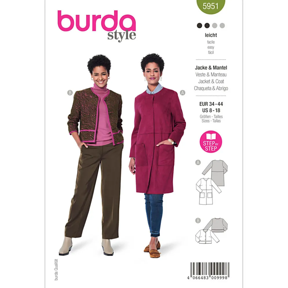 Jakke Burda 5951 str. 34-44