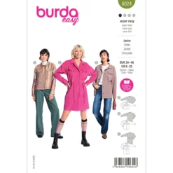 Jakke Burda 6024 str. 34-48