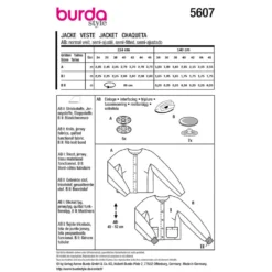 Jakke Burda str. 34-46