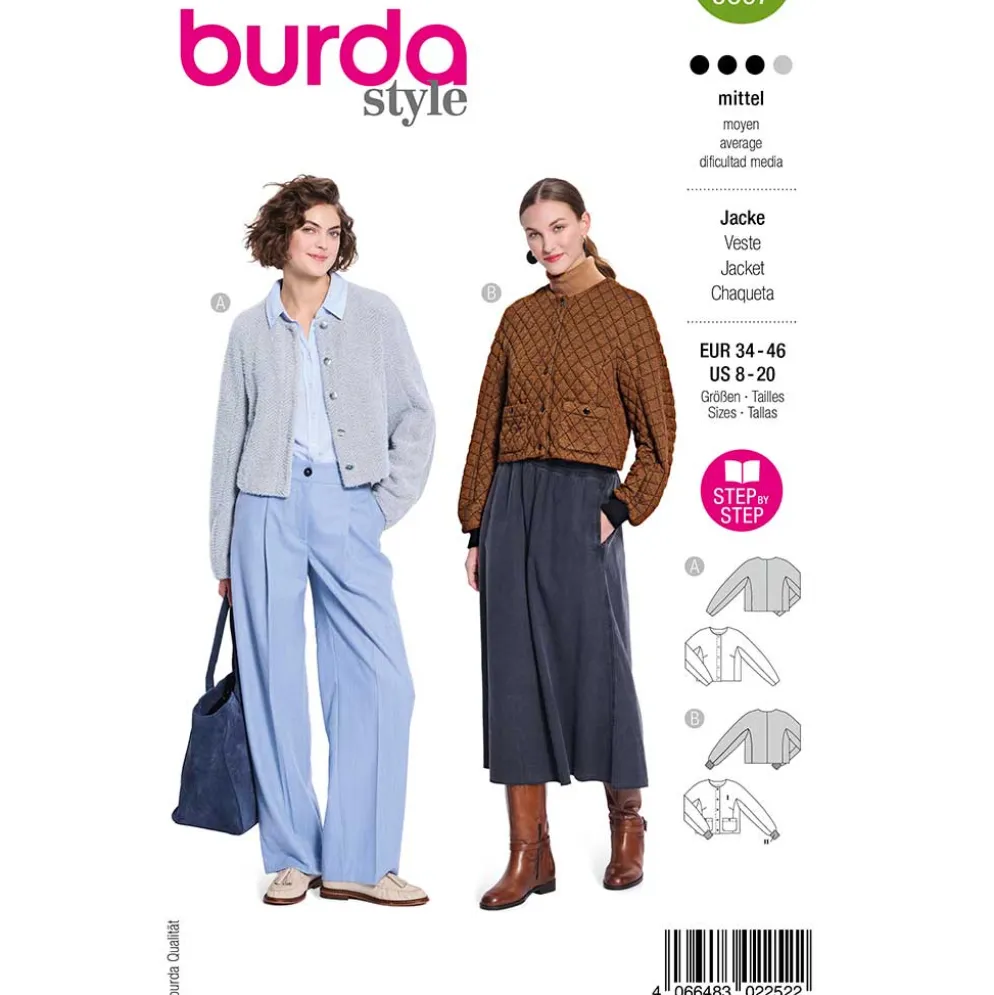 Jakke Burda str. 34-46