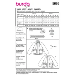 Jakke Burda 5695 str. 36-48