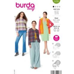 Jakke Burda 5729 str. 34-44