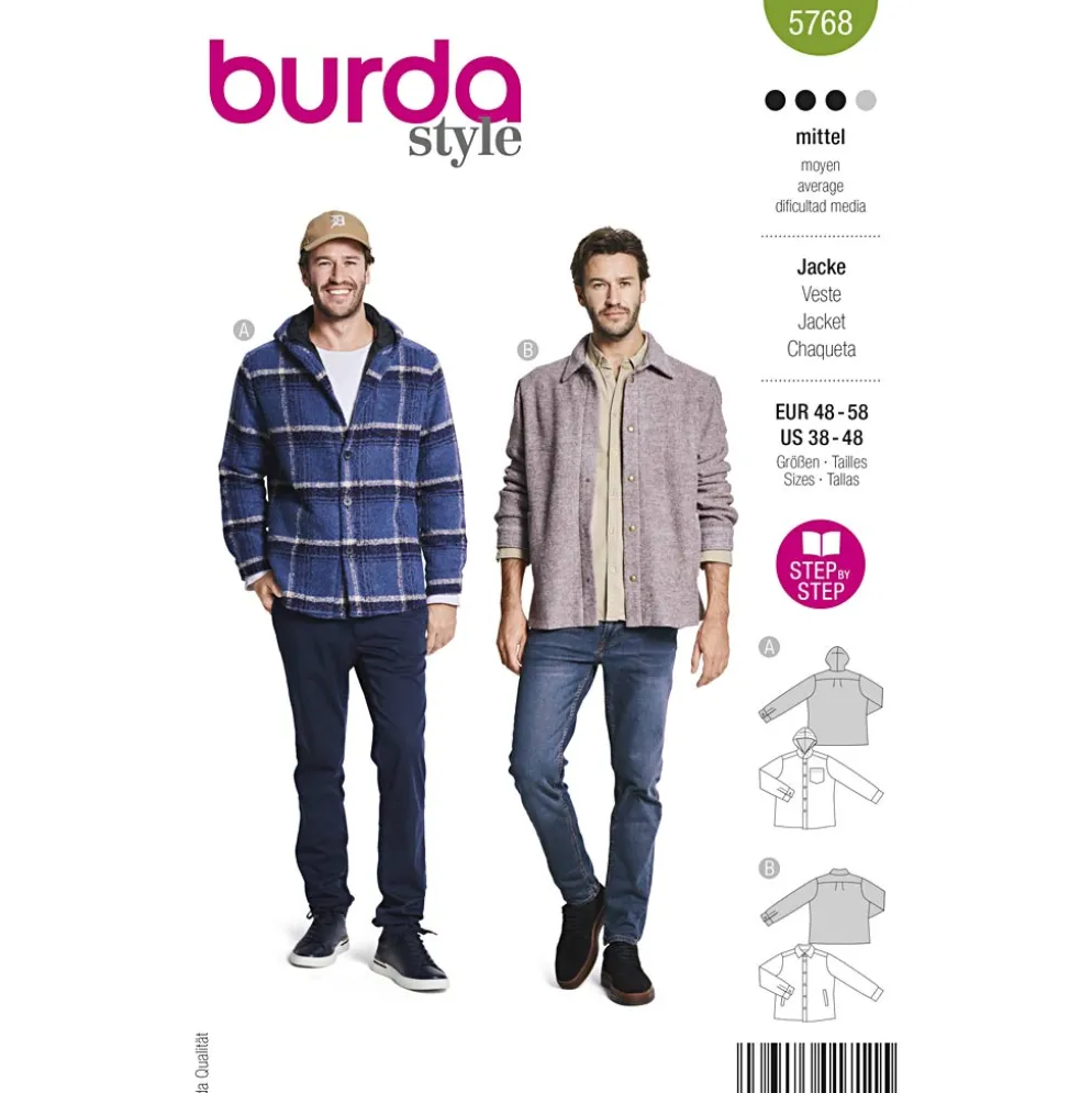 Jakke Burda 5768 str. 48-58