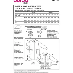 Jakke Burda 5794 str. 36-48