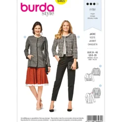 Jakke Burda 6465 str. 34-46