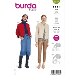 Jakke Burda 5870 str. 34-44