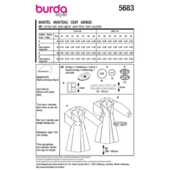 Jakke Burda 5683 str. 36-48