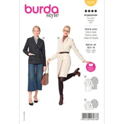 Jakke/kjole Burda 6078 str. 34-44