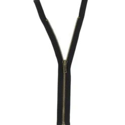 Jakkelås metal 60 cm, 6 mm Sort