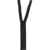 Jakkelås m/standardskyder 65 cm, 6 mm Sort