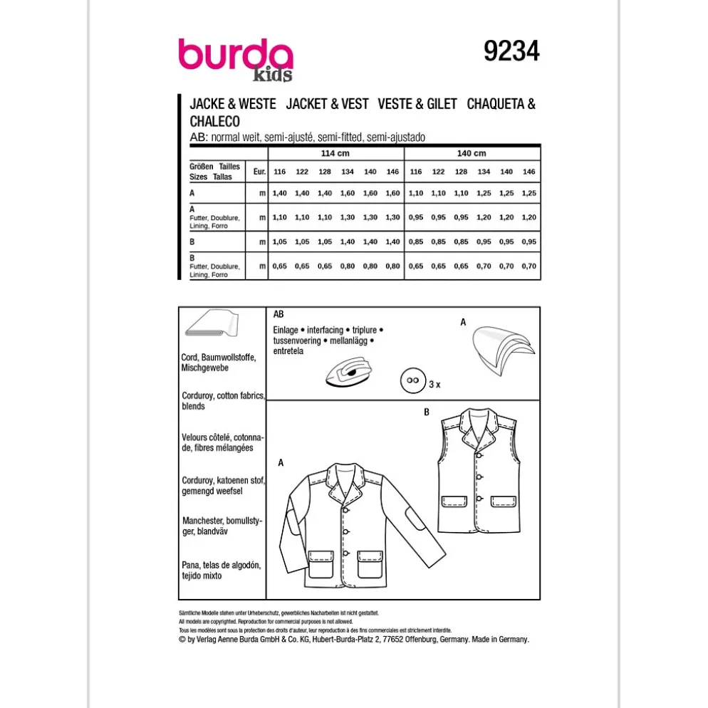 Jakke og vest