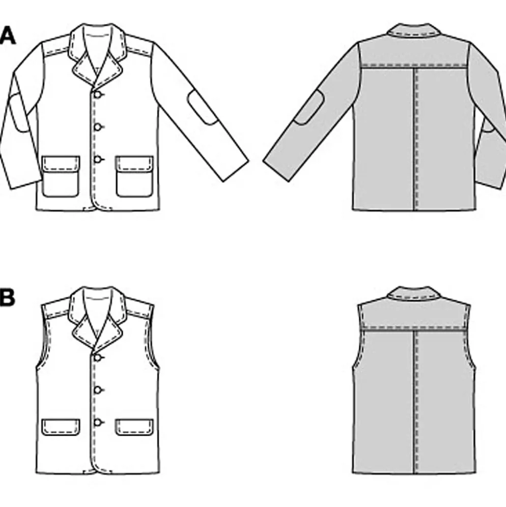 Jakke og vest