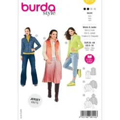 Jakke/Vest Burda 6114 str. 34-44