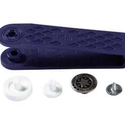 Jeansknapper, 17 mm, 8 stk