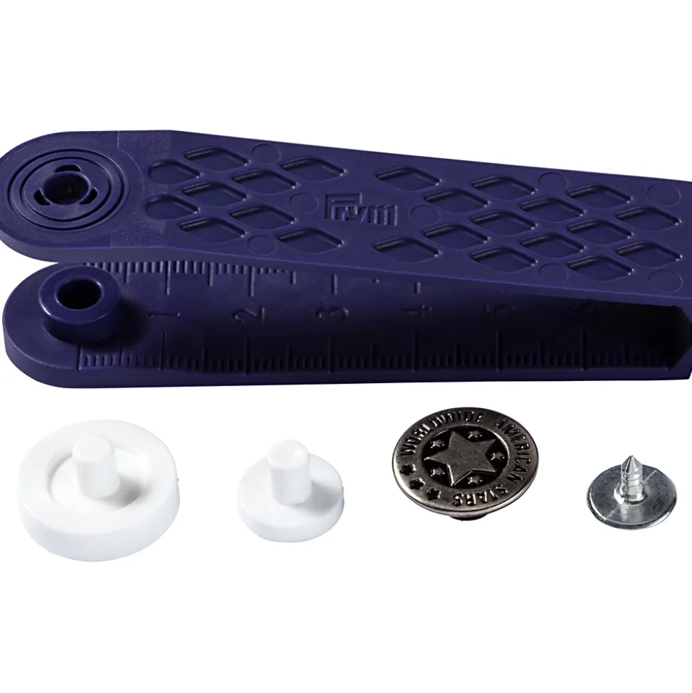 Jeansknapper, 17 mm, 8 stk