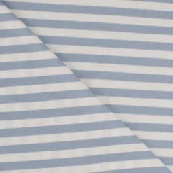 Jersey m/strib Opal blå