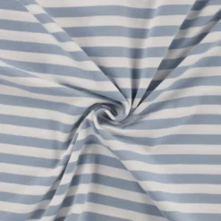 Jersey m/strib Opal blå
