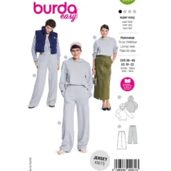 Jogginsæt Burda 5694 str. 36-48