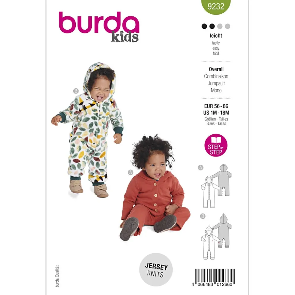 Jumpsuit Burda Kids 9232 str. 56-86