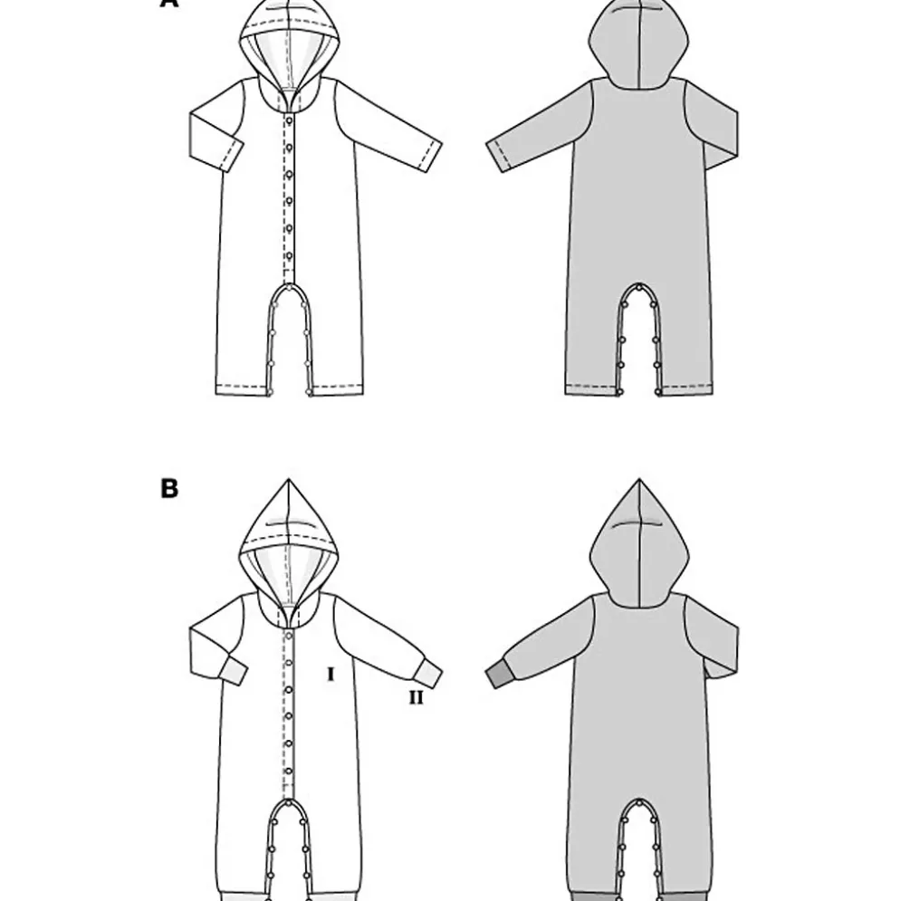 Jumpsuit Burda Kids 9232 str. 56-86