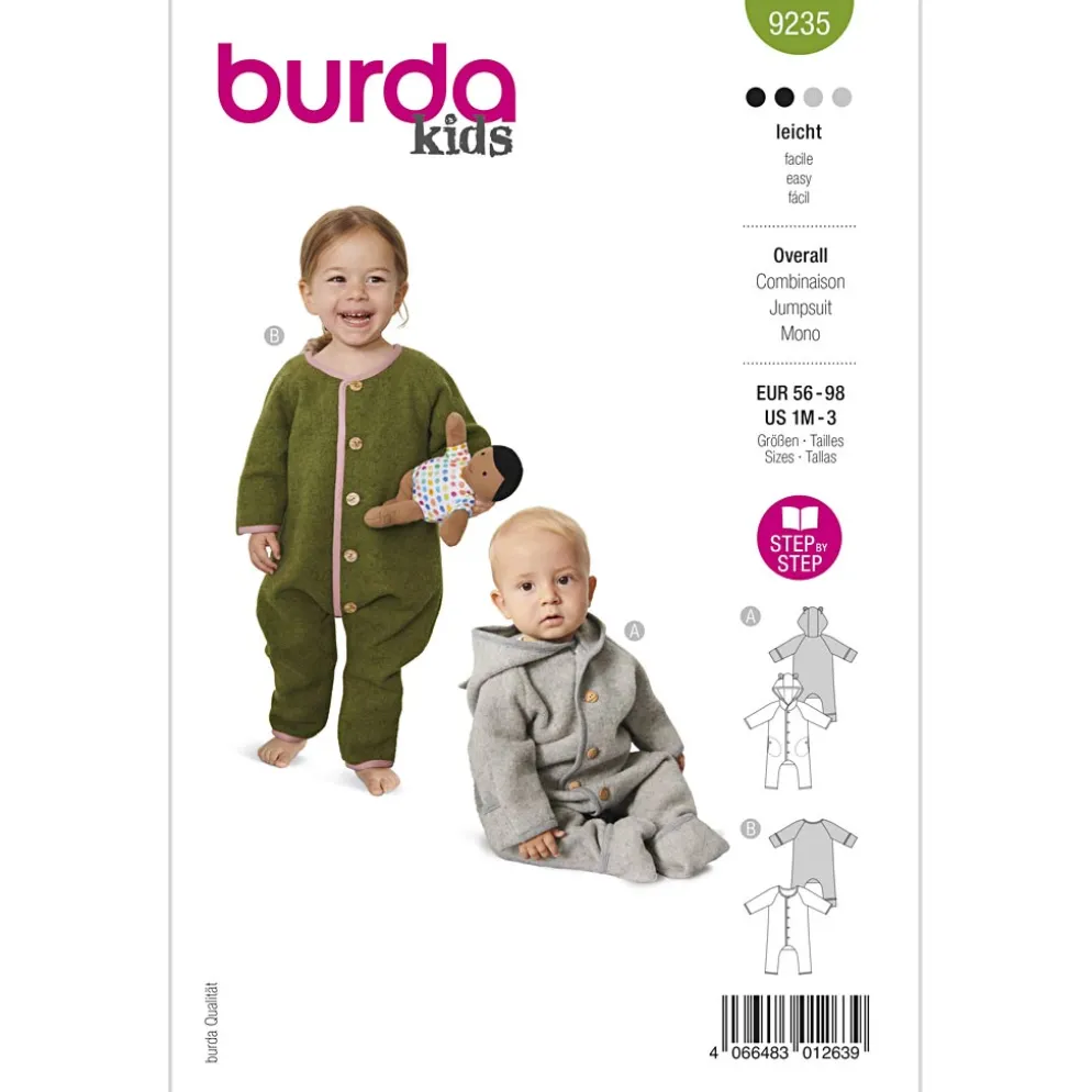 Jumpsuit Burda Kids 9235 str. 56-98