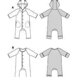 Jumpsuit Burda Kids 9235 str. 56-98
