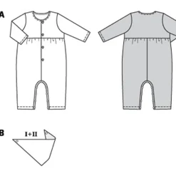 Jumpsuit Burda Kids 9258 str. 56-98