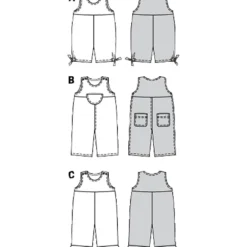 Jumpsuit Burda Kids 9652 str. 68-98