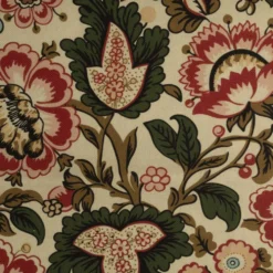 Kanvas m/dahlia Råhvid