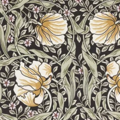 Kanvas m/ pimpernel William Morris Mørk grå