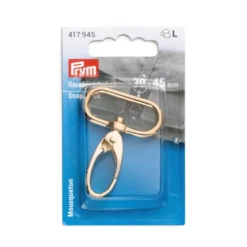 Karabin snapluk str. 30 x 45mm, Guld