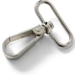 Karabin snapluk, str. 40 x 60 mm, Sølv