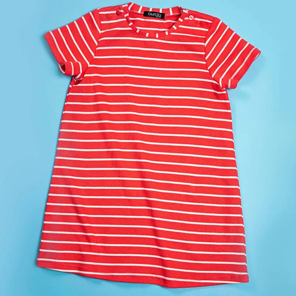 Kjole/Bluse Burda Kids 9229 str. 104-146