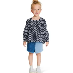 Kjole/bluse Burda kids 9249 str. 92-122