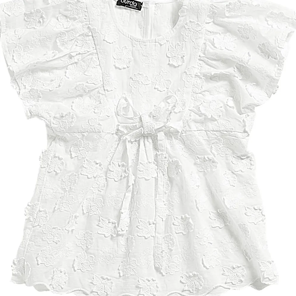 Kjole/bluse Burda kids str. 104-146