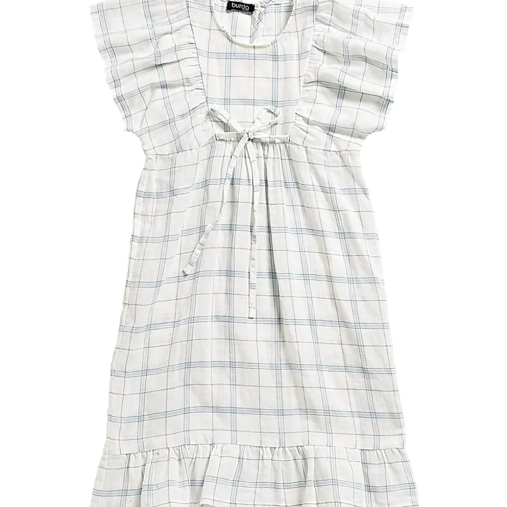 Kjole/bluse Burda kids str. 104-146