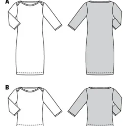 Kjole/Bluse Burda 5985 str. 34-44
