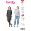 Kjole/bluse Burda 6077 str. 34-44