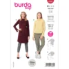 Kjole/bluse Burda 6080 str. 34-44
