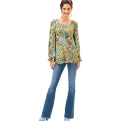 Kjole/bluse Burda 6685 str. 32-44