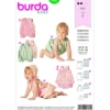 Kjole/buks Burda Kids 9462 str. 56-80