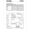 Kjole Burda kids 9380 str. 110-140
